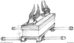 Click to enlarge Brent Kington's rendering of the Ark of the Covenant